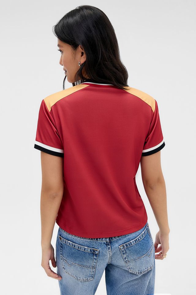 Campioni Rotes Kurzarm-Fußball-T-Shirt #3