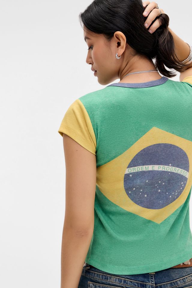 UO Brazil Flag Baby T-Shirt #3