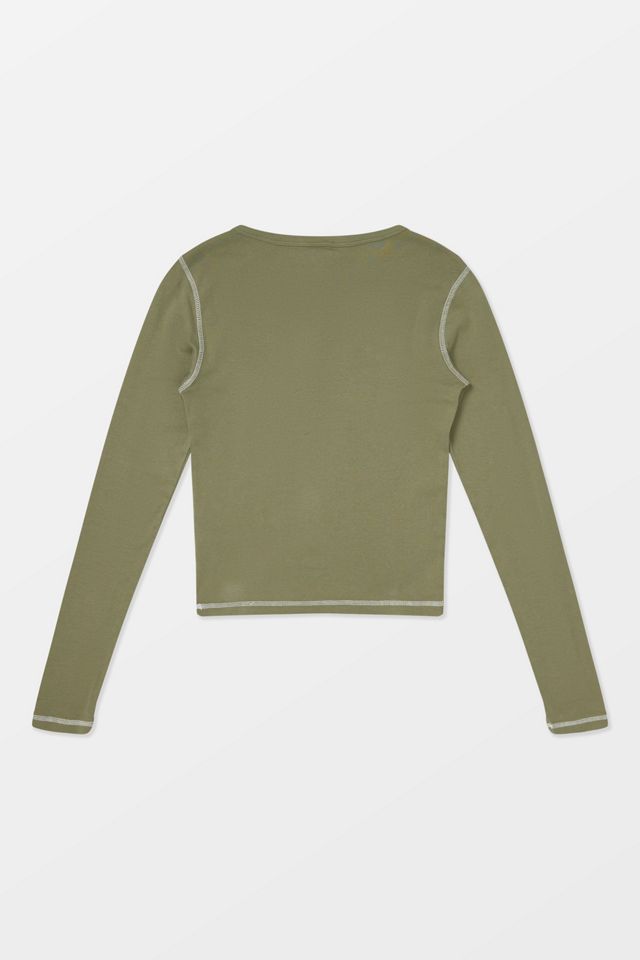 BDG Maglietta Henley con Applique Tokyo #7