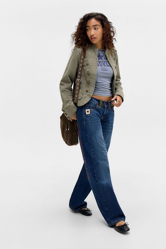 T-shirt à encolure asymétrique UO New York #2