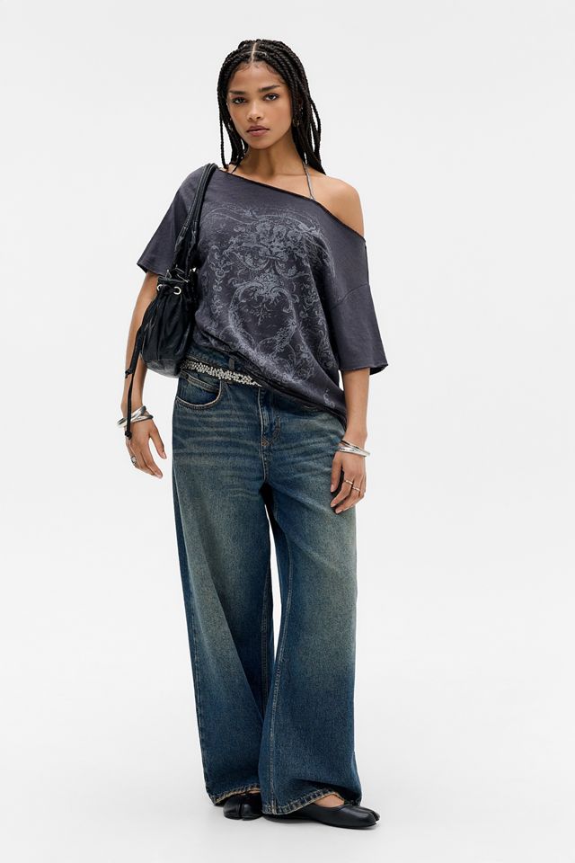 UO Romantic Grunge Off Shoulder Top #3