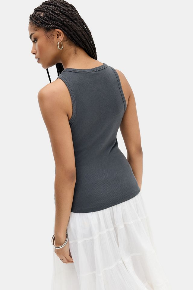 Silence + Noise Restless Grunge Tank Top #3