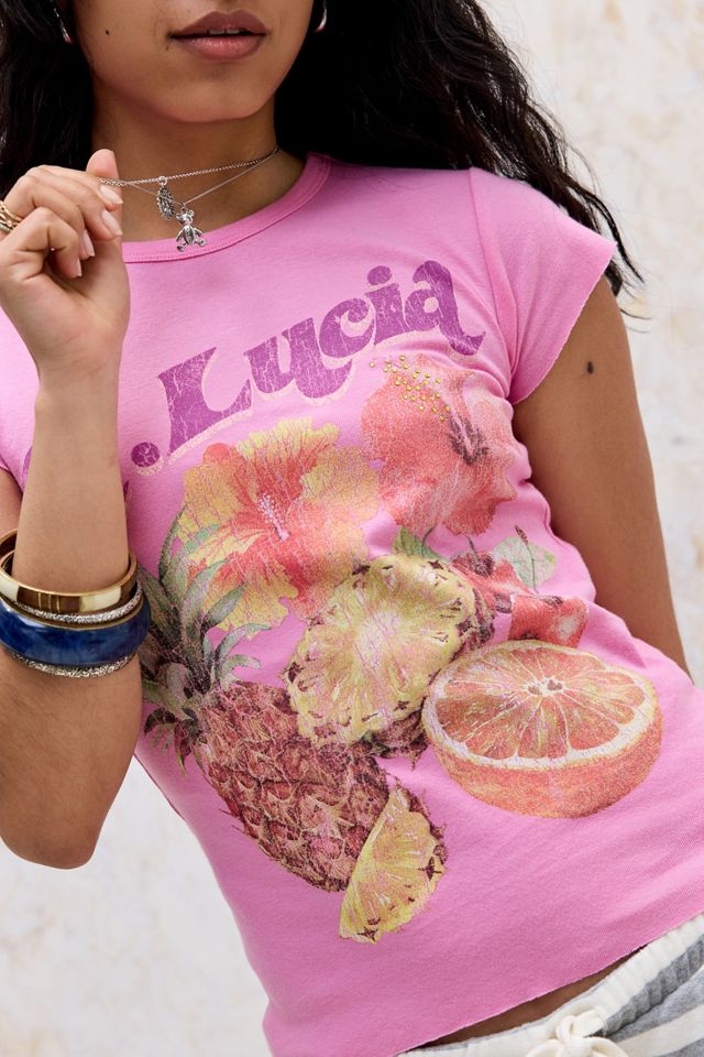 Camiseta Baby UO St. Lucia Flower #2