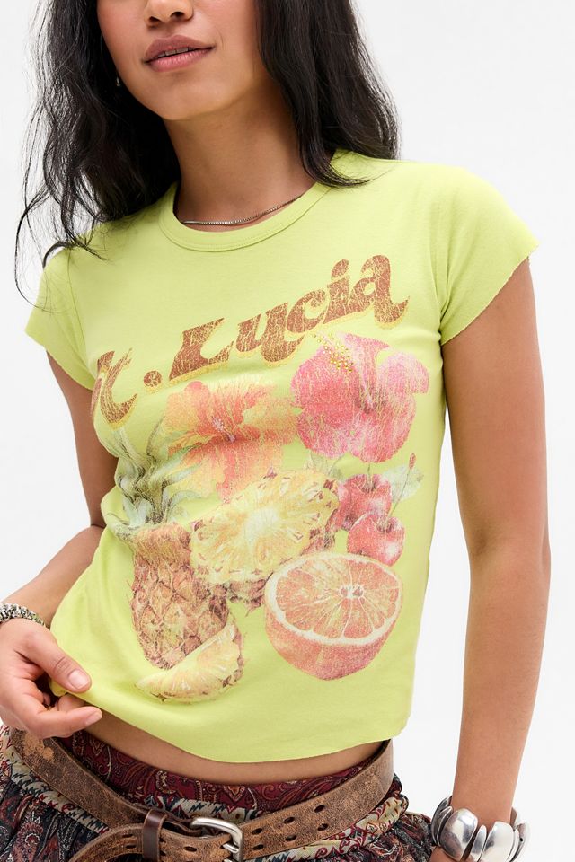 T-shirt Baby con Grafica Fiore UO St. Lucia #3