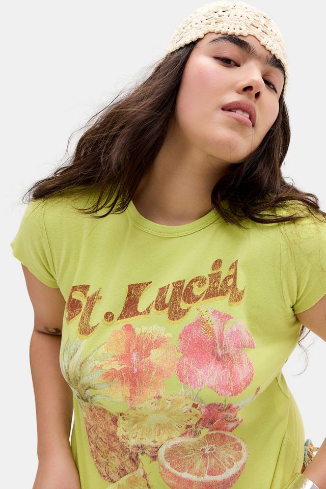 T-shirt Baby con Grafica Fiore UO St. Lucia #5
