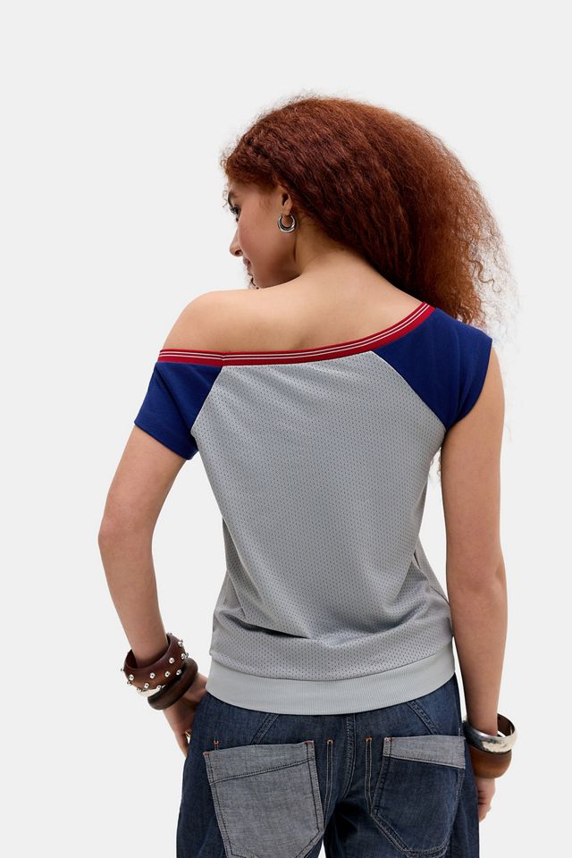 T-Shirt Airtex a Spalle Scoperte UO #4