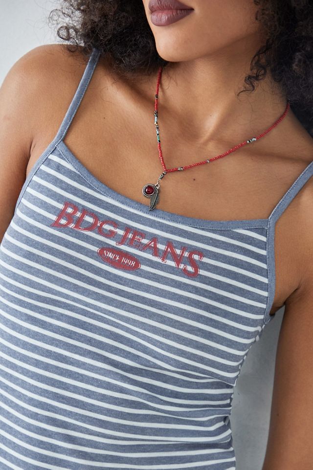 Canotta a Righe Bretone Blu BDG #1