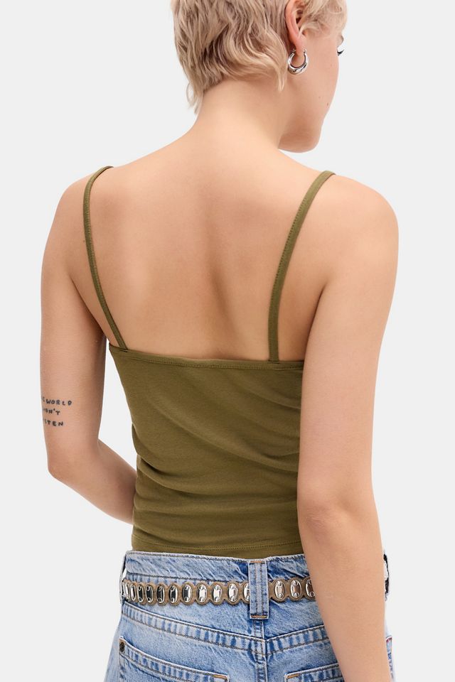 Camiseta sin Mangas UO Khaki Kyoto Fish #3