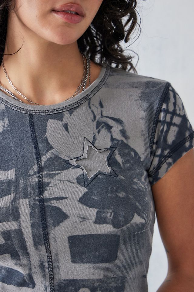 UO Star Applique Baby T-Shirt  #1