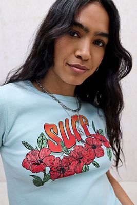 UO Surf Hibiscus Baby T-Shirt
