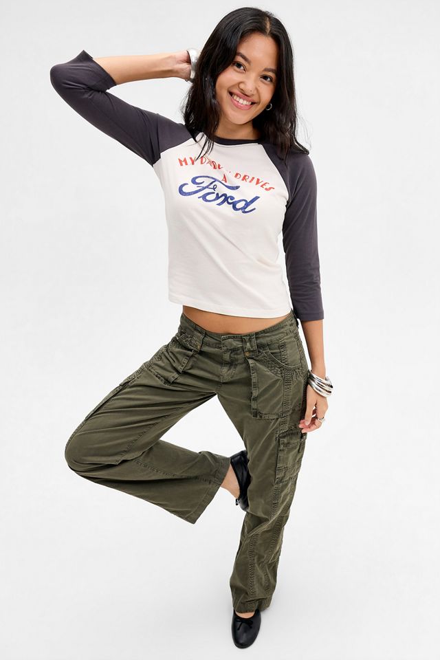 UO Daddy Drives A Ford 3/4 Sleeve Tee #2