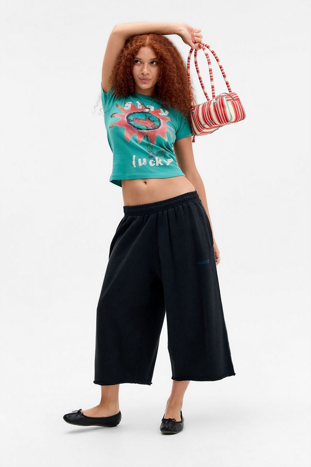 UO Stay Lucky Grafik Baby-T-Shirt #1