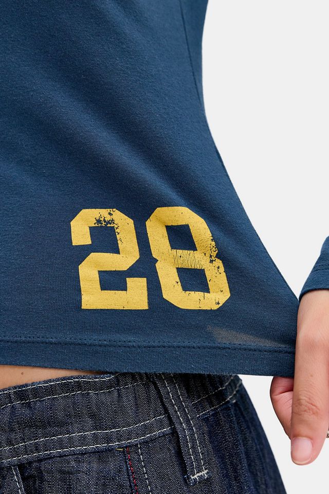 Maglia a Maniche Lunghe UO Navy Angels con Scollo a V #3