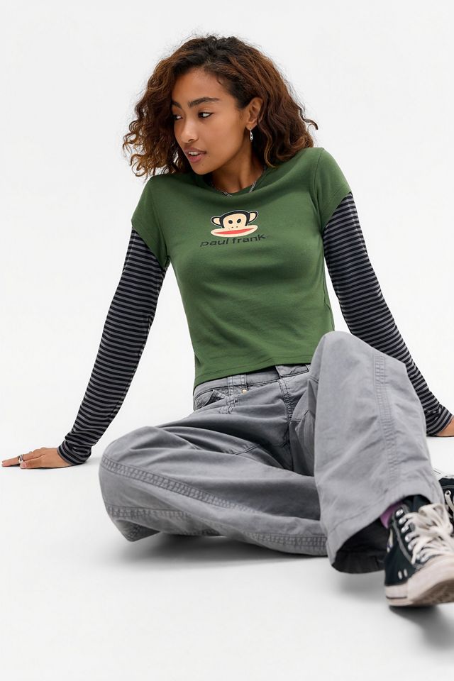 UO T-shirt Baby a Doppio Strato Paul Frank #1
