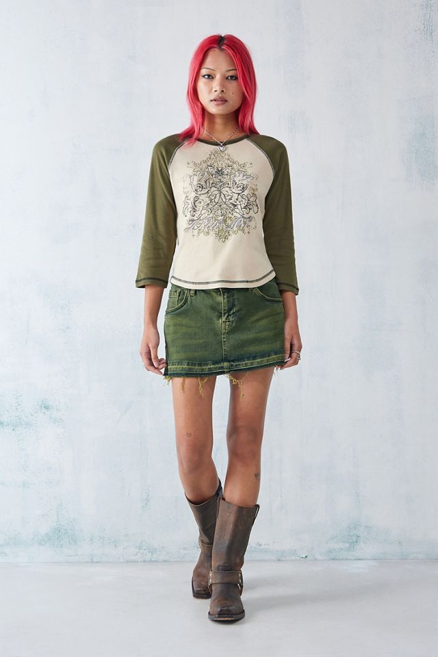 Camiseta Raglan UO Sacred 1989 #2