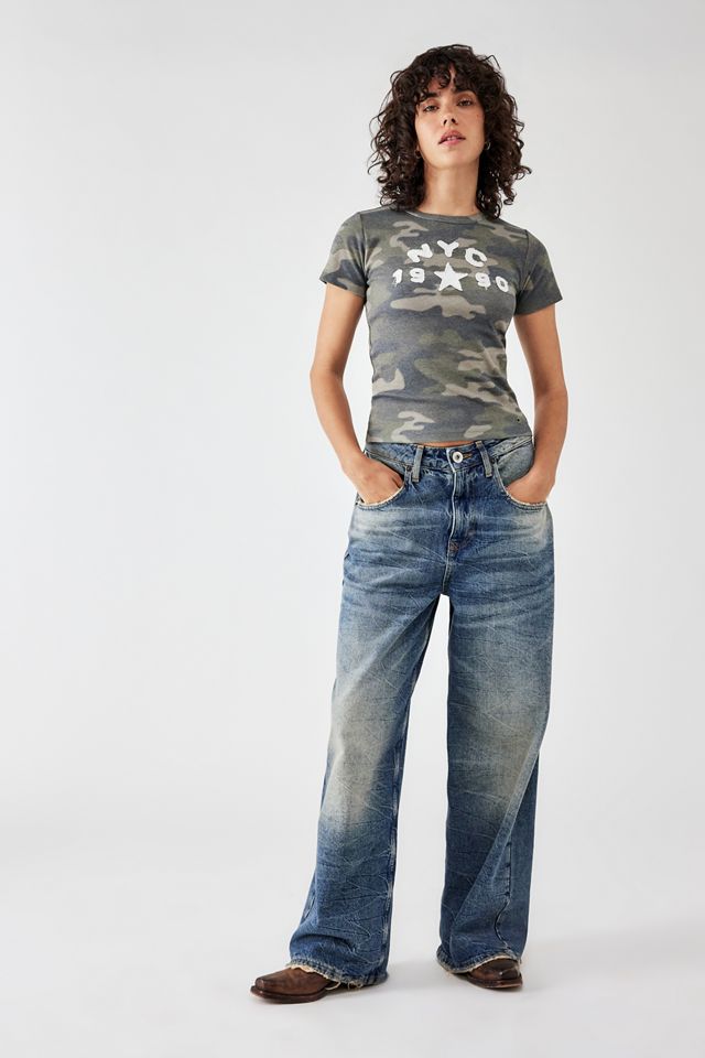 T-shirt Baby BDG Camo NYC Applique #3