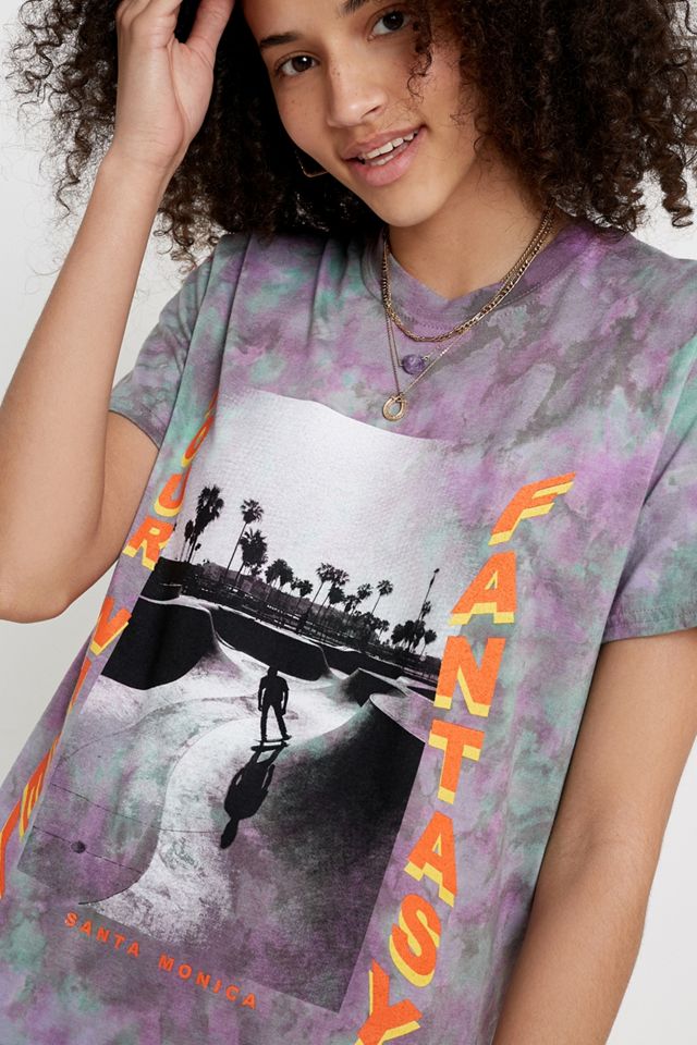 UO - T-shirt Santa Monica effet tie-dye  #2