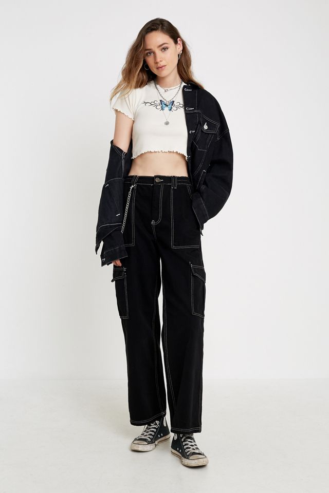 UO Butterfly Crop Baby T-Shirt #2