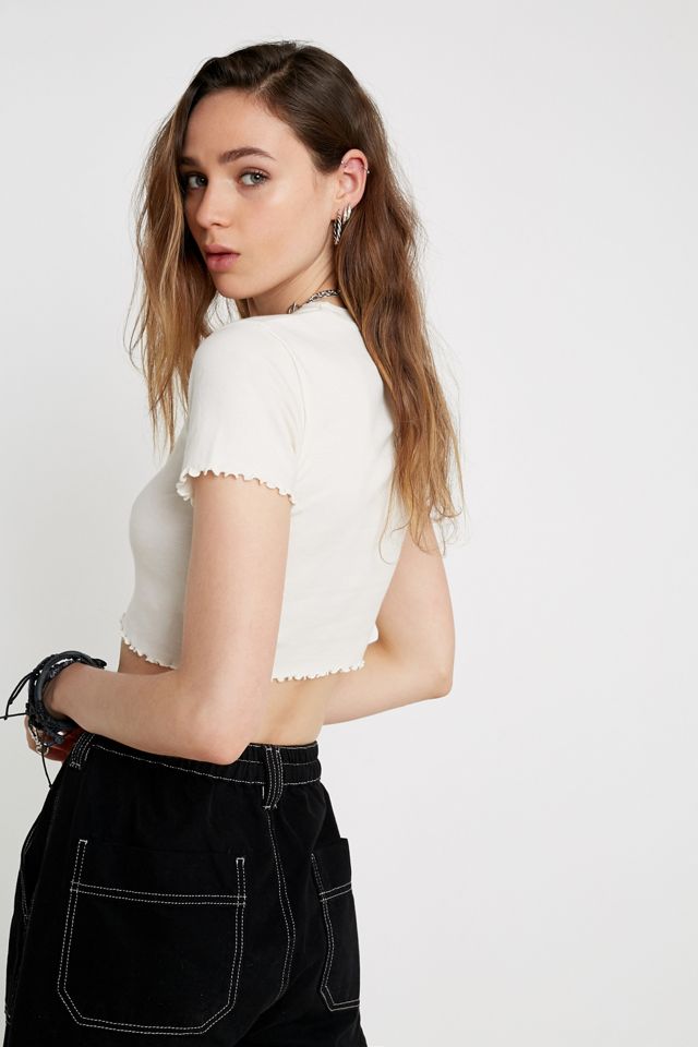 UO Butterfly Crop Baby T-Shirt #3