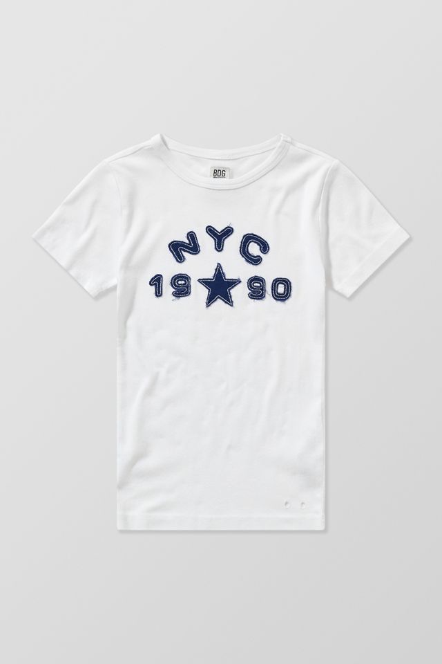 BDG White NYC 1990 Baby T-Shirt #7