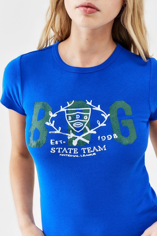 BDG Flocked Crest Baby T-Shirt #1