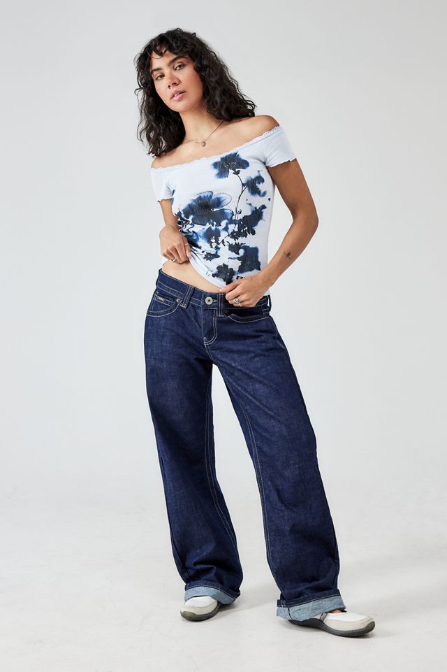 BDG Floral Off-The-Shoulder Top  #1