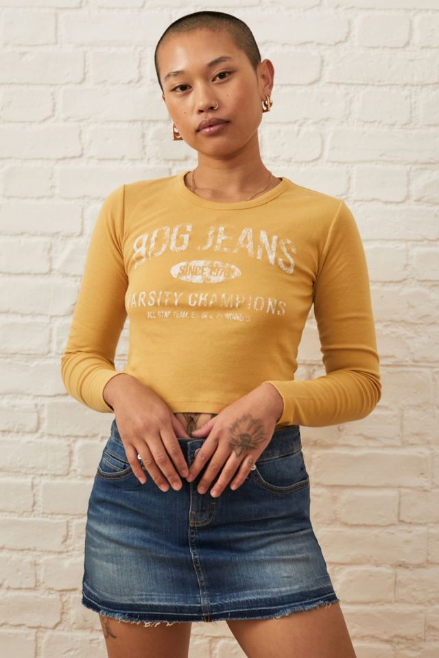 BDG Long Sleeve Baby TShirt Urban Outfitters UK