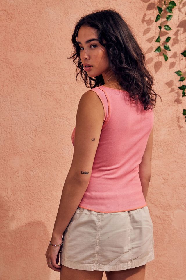 UO Photographic Print Camiseta sin mangas #2