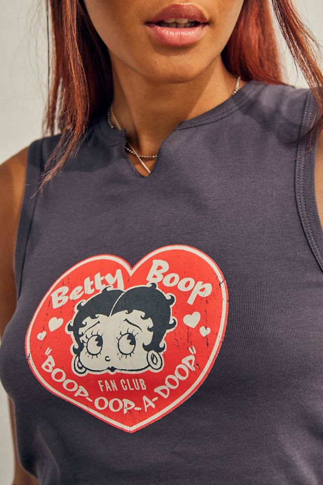 UO Betty Boop Notched Tank Top #2