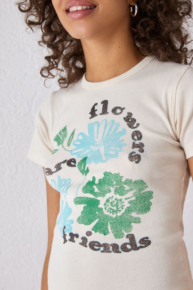 T-shirt bébé UO Les Fleurs Sont Des Amies #2