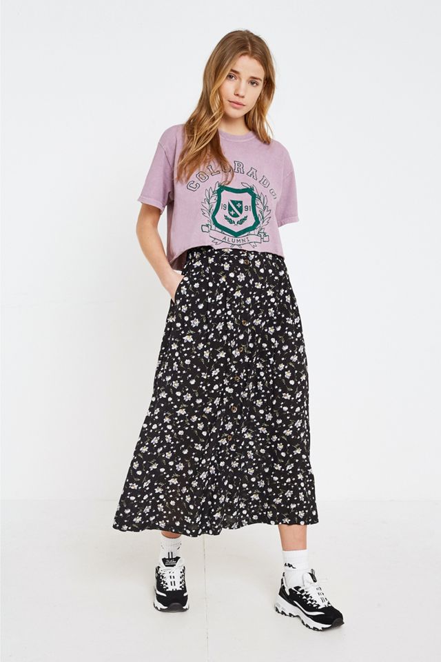 UO Colorado Cropped Overdyed T-Shirt #3