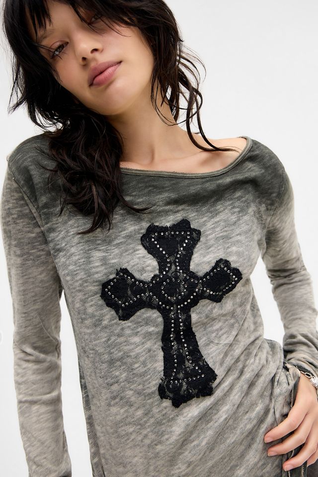 UO Brynn Langarm-T-Shirt #1
