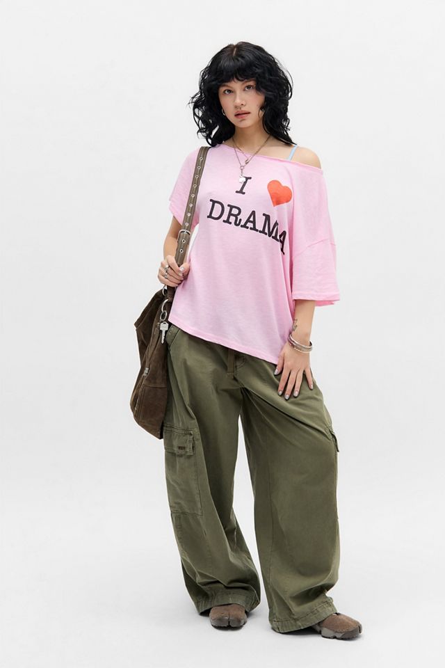 Camiseta UO Courtney I Heart Drama #2
