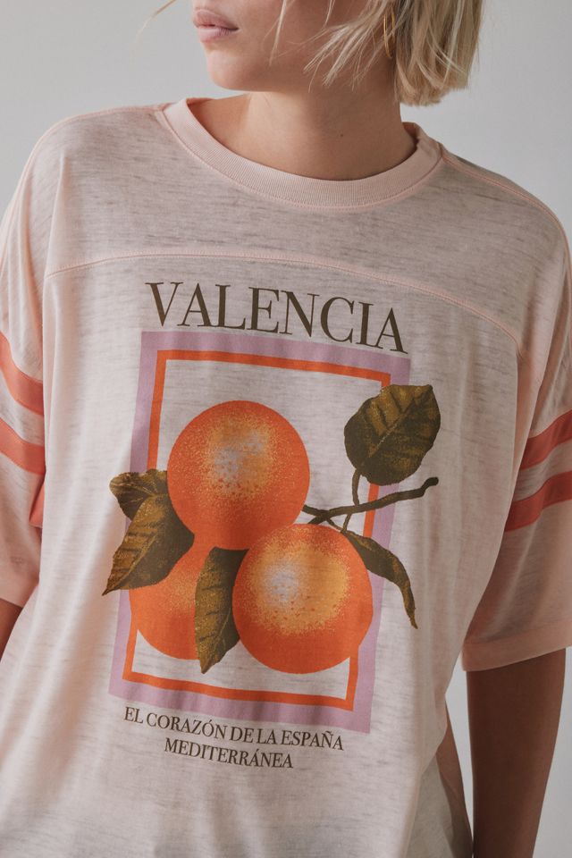BDG Rowan Valencia Orange Graphic Oversized T-Shirt #2