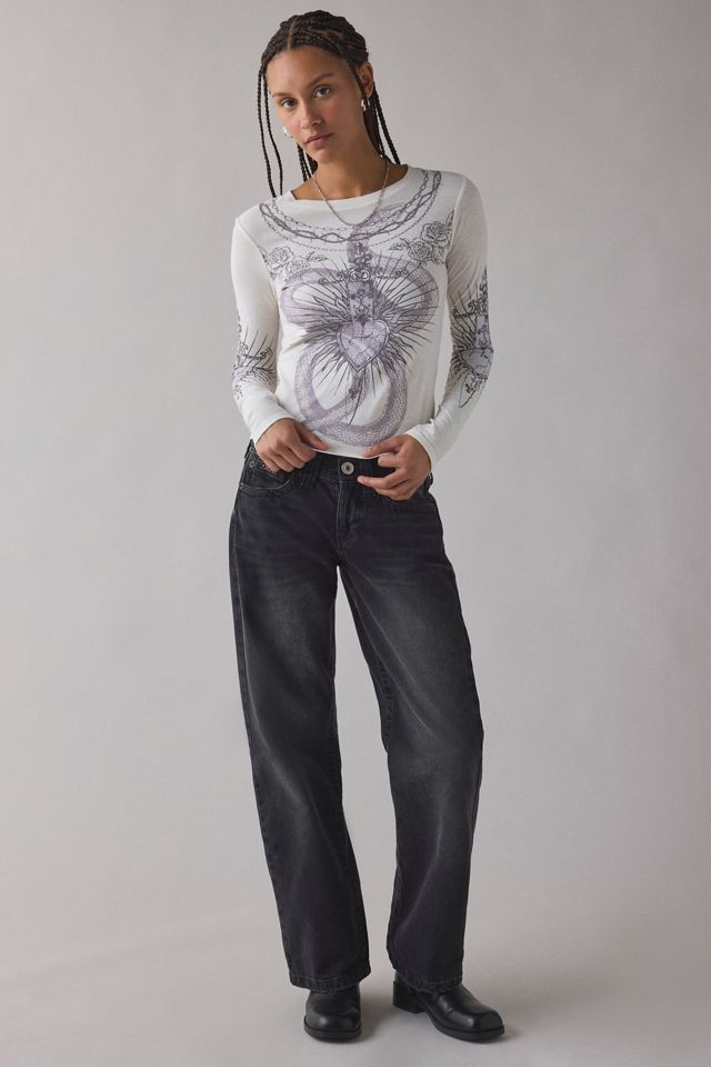 BDG Spill The Tee Langarm-T-Shirt #2