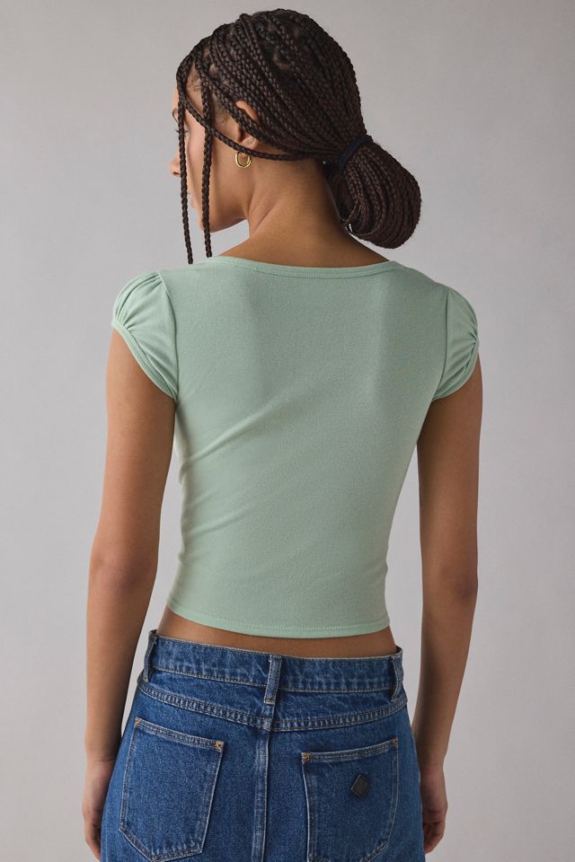 Kimchi Blue Ramona Cap Sleeve T-Shirt #3