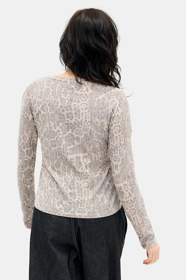 T-shirt à manches longues UO Spill The Tee #3