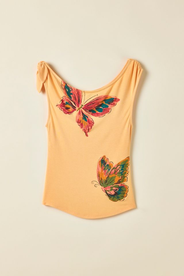 Haut à épaules dénudées UO Kiss Me Later #4