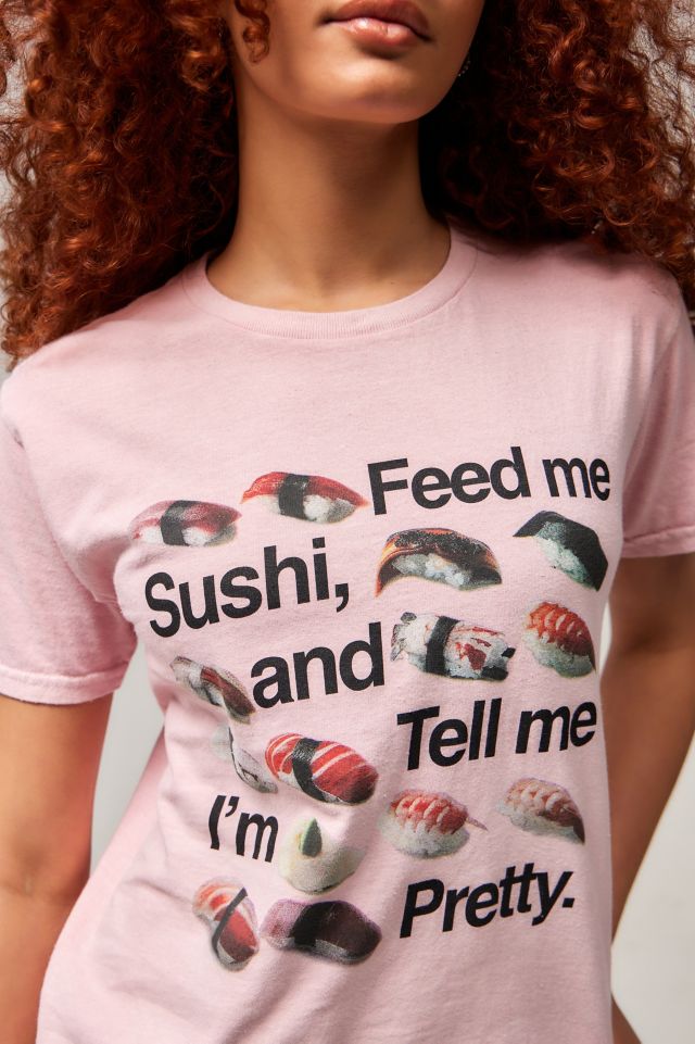 UO Feed Me Sushi T-Shirt | Urban Outfitters UK