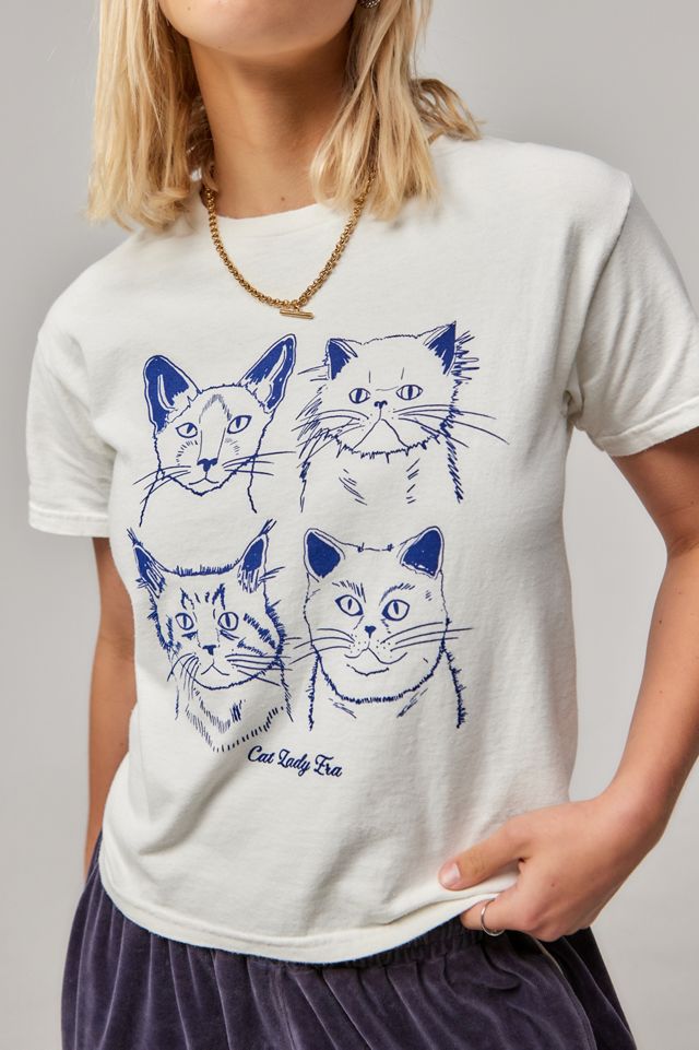 UO Cat Lady Era Relaxed T-Shirt #1