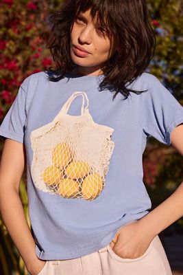 UO Bag Of Lemons Relaxed T-Shirt