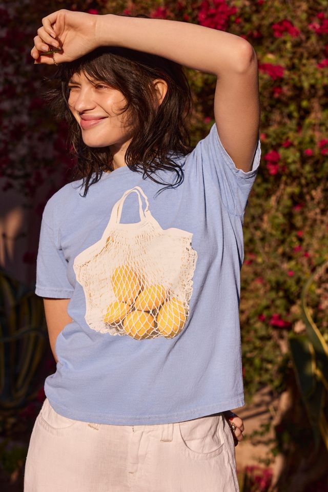 UO Bag Of Lemons Relaxed T-Shirt #1