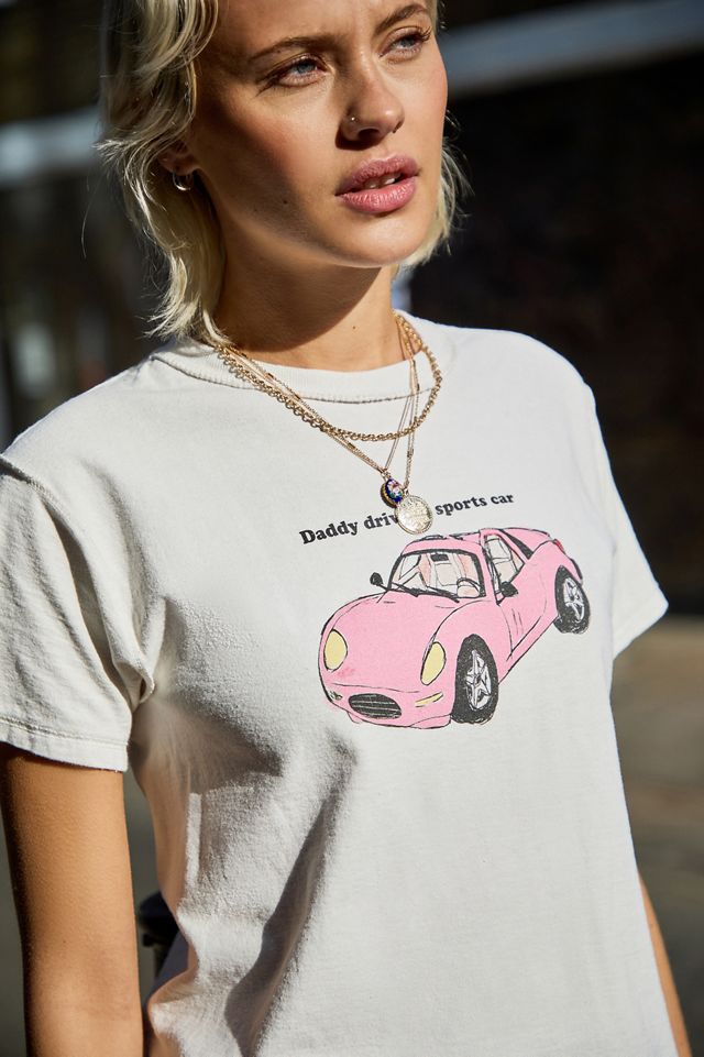 UO Papa fährt ein Sportauto T-Shirt #2