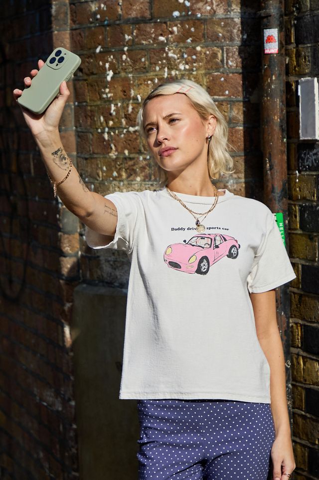 UO Papa fährt ein Sportauto T-Shirt #4