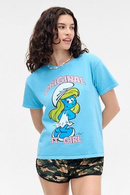 UO Smurf It Girl Relaxed T-Shirt