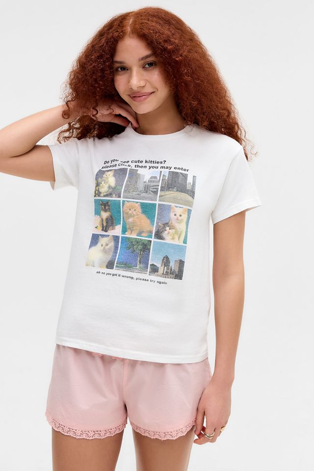 UO ¿Ves Gatos? Camiseta Relajada #2