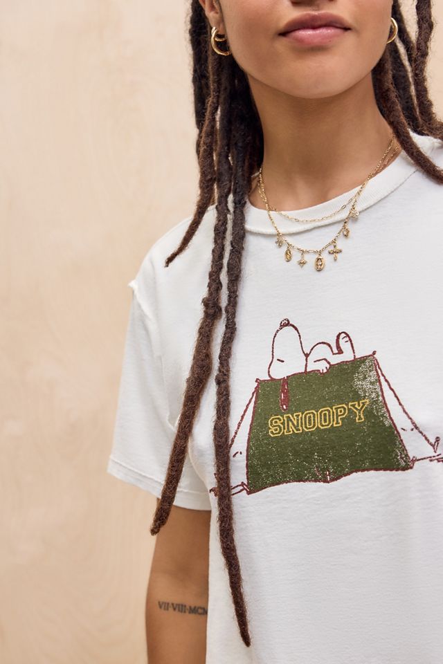 UO Camping Snoopy Entspanntes T-Shirt #2