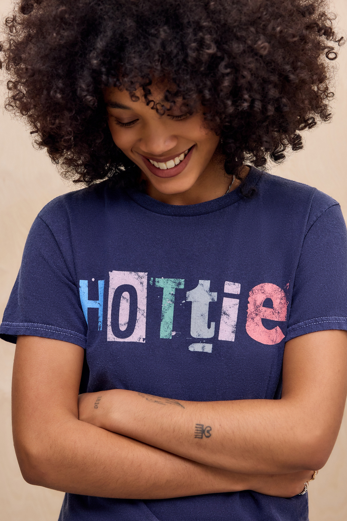 UO Hottie Collage Relaxed T-Shirt