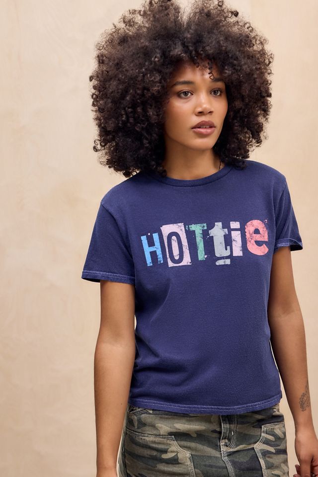 UO Hottie Collage Relaxed T-Shirt #2