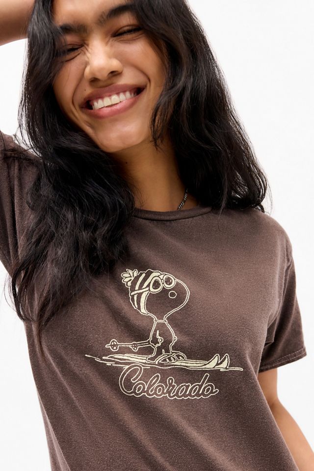 UO Colorado Snoopy T-shirt Rilassata #2